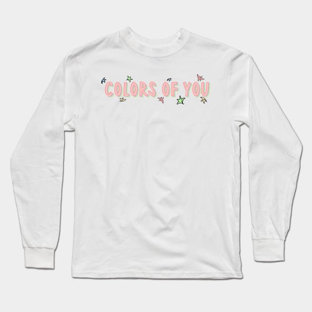 colors of you - leaves Long Sleeve T-Shirt by cartershart